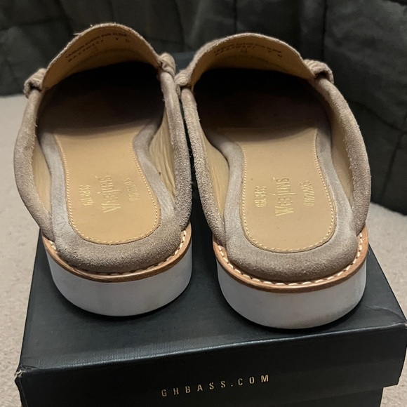 G.H. Bass Originals Larson Suede Eva Slide Loafers Desert Sand Size 7